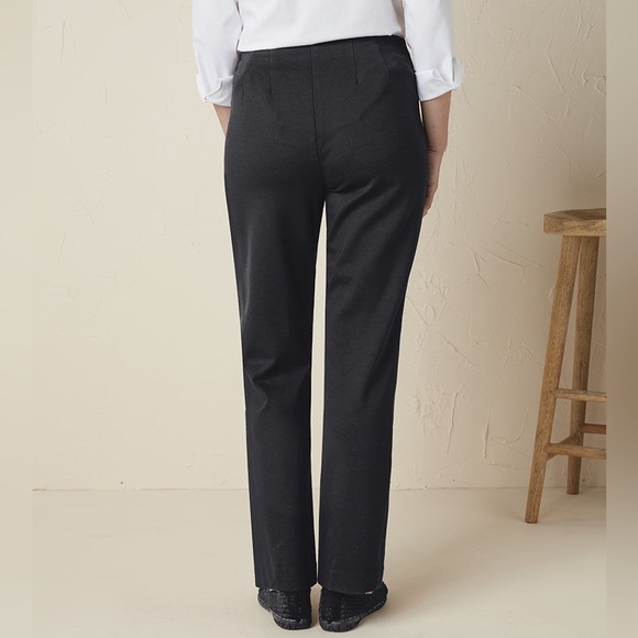 Coldwater Creek Ponte Perfect Holly Pocket Pants pants size L - Picture 3 of 13